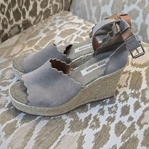 Steve Madden Platform Wedges size 8M